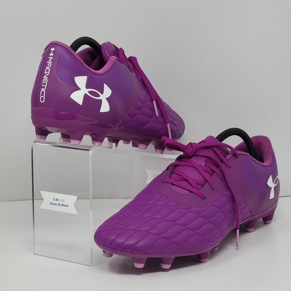 Under Armour UA Magnetico 3 FG Men\'s Size  12 Soccer Cleats 3027039-500 New main image 6